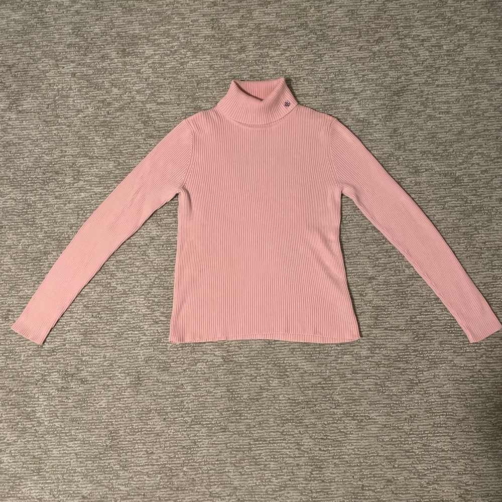 Ralph Lauren Light Pink Turtleneck Sweater
